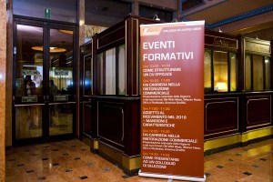 La sala degli eventi formativi al TFP Summit 2018