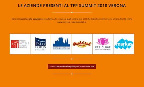 leaziende presenti al tfp summit verona